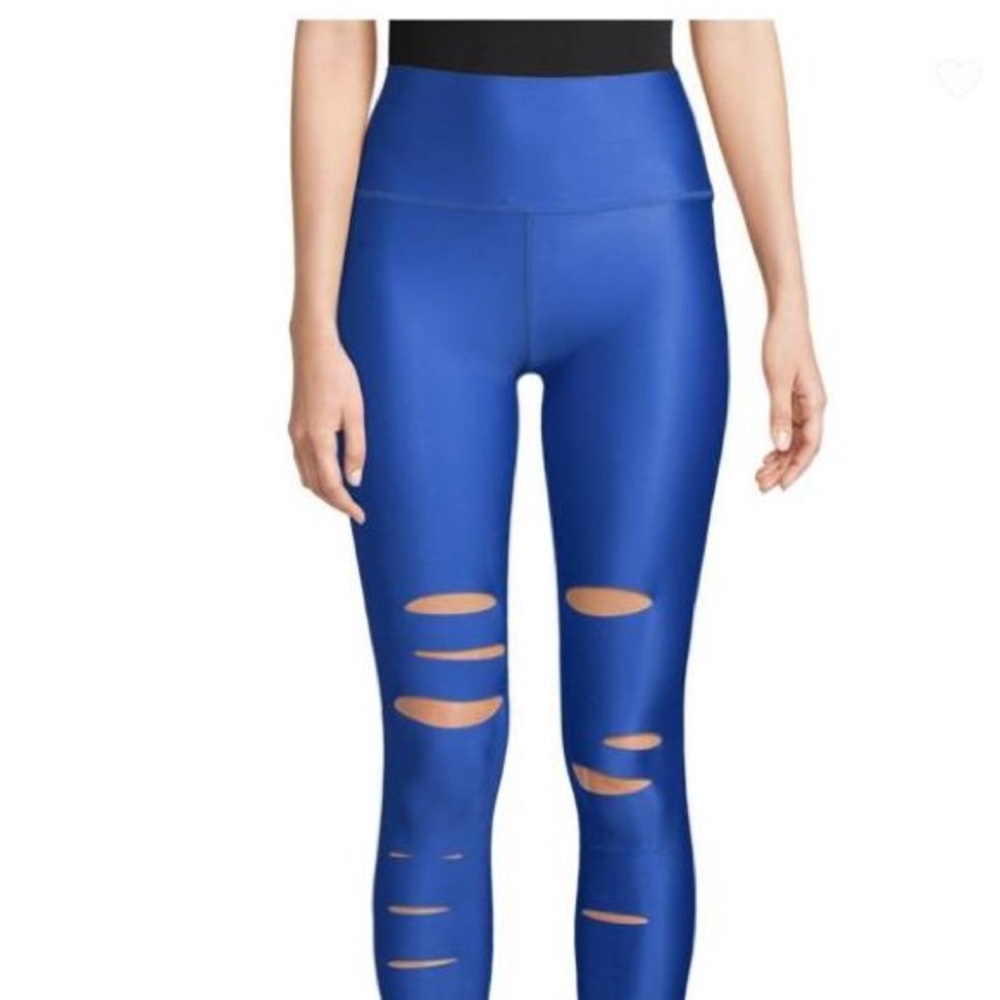 Electric Yoga Slash Leggings Tights M $98